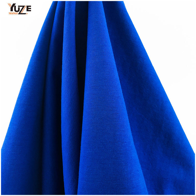 YZK-080029 40S CTN Span Jersey com enzima lavagem