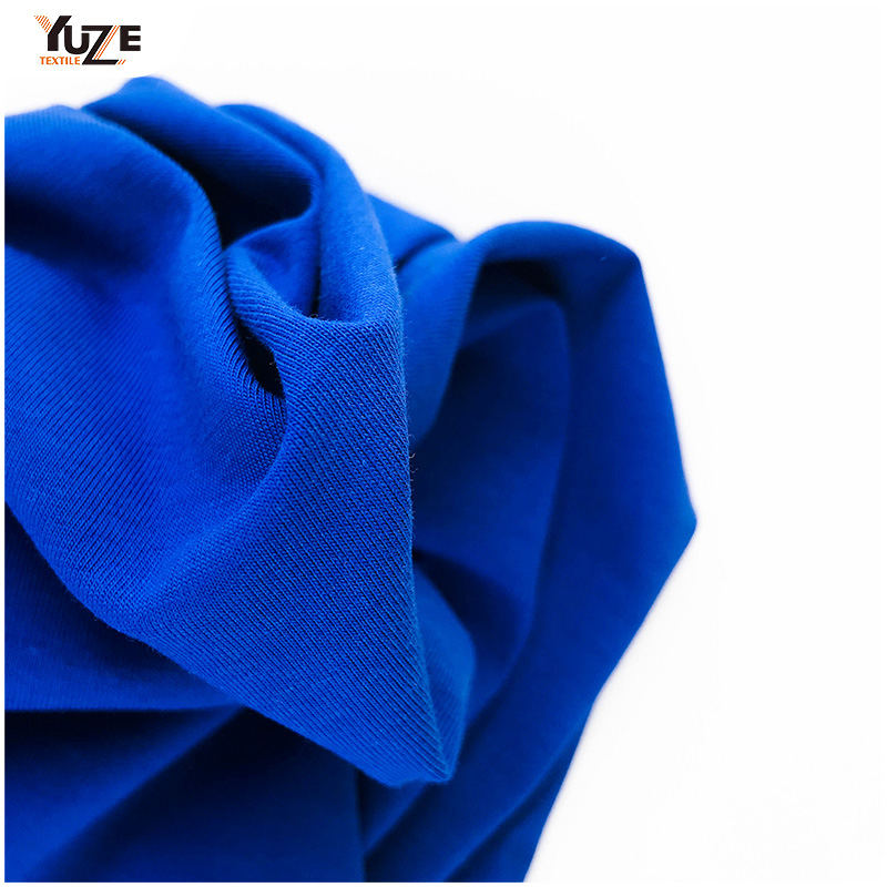 YZK-080029 40S CTN Span Jersey com enzima lavagem