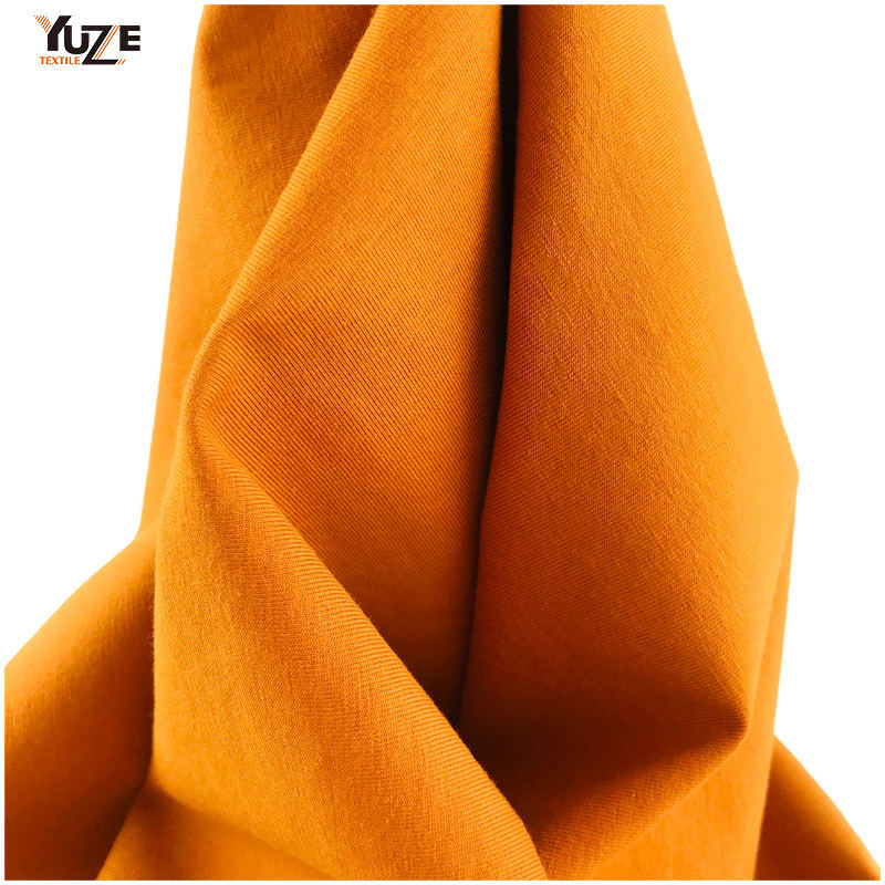 YZK-080029 40S CTN Span Jersey com enzima lavagem