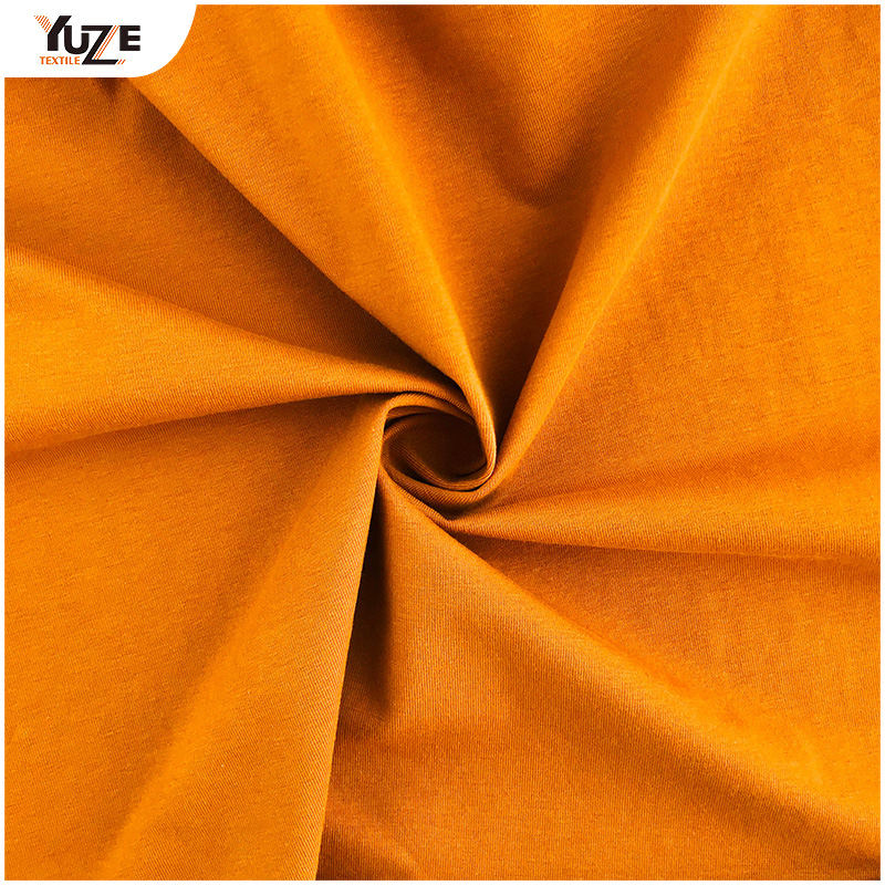 YZK-080029 40S CTN Span Jersey com enzima lavagem