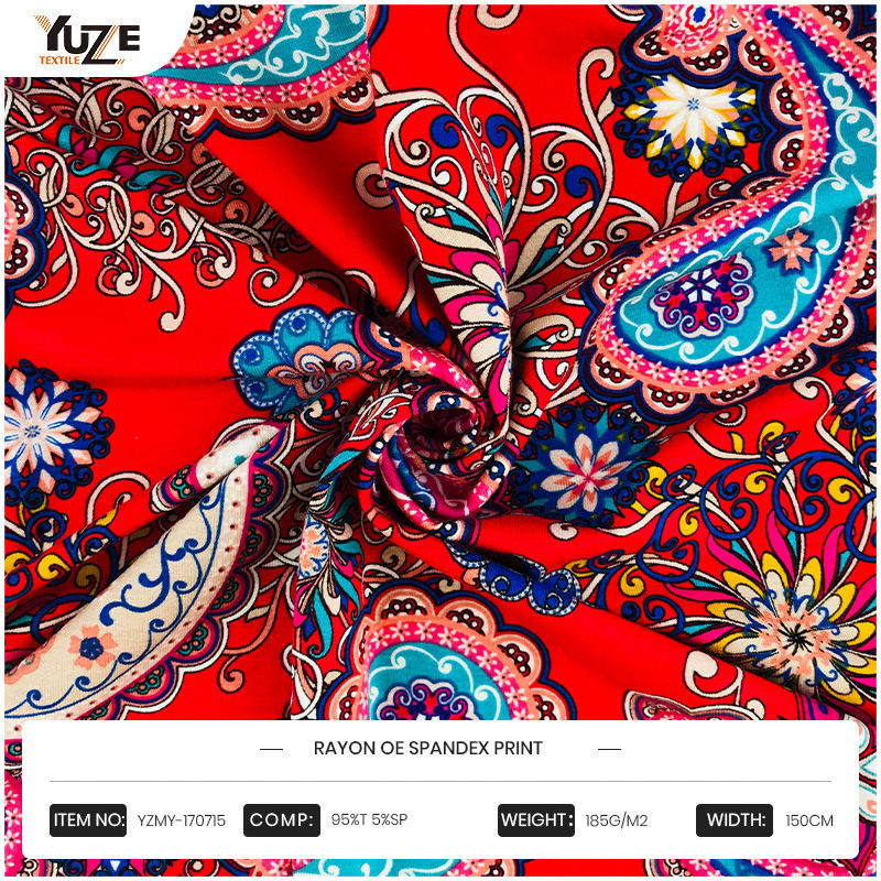 YZMY-170715 RAYON OE SPANDEX PRIMA