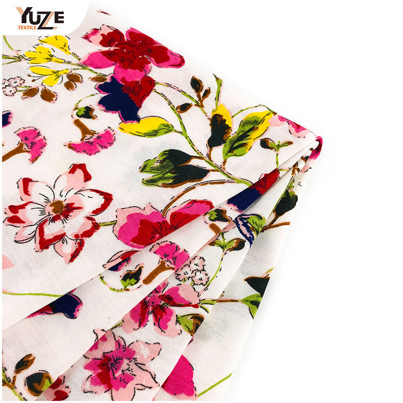 YZS18-455 Prinha de Jersey Poly Spun Spandex