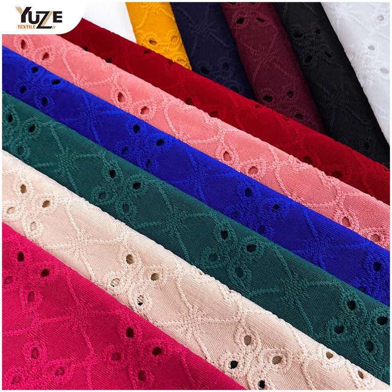 YZK-030030 DTY SPANDEX JACQ com buracos