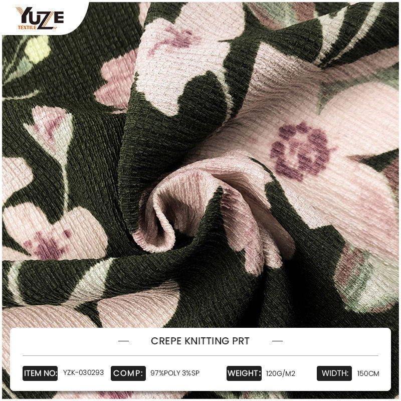 YZK-030293 Crepe tricô prt