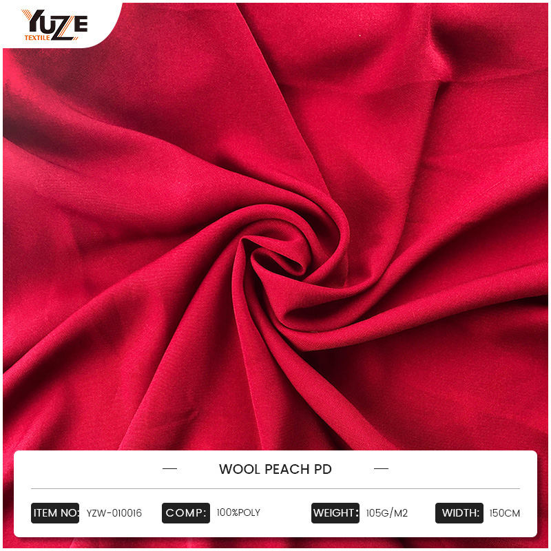 Yzw-010016 pêssego de lã PD