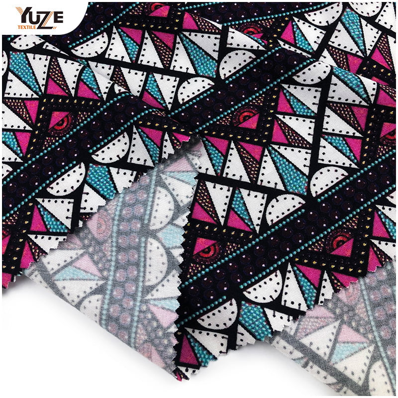 YZW-020612-30 Rayon Poplin Print