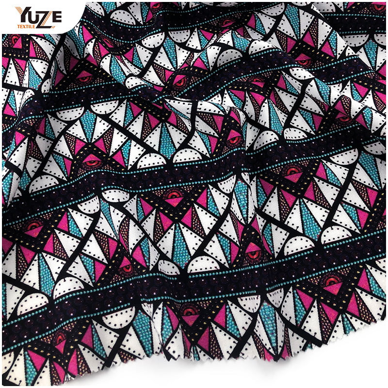 YZW-020612-30 Rayon Poplin Print