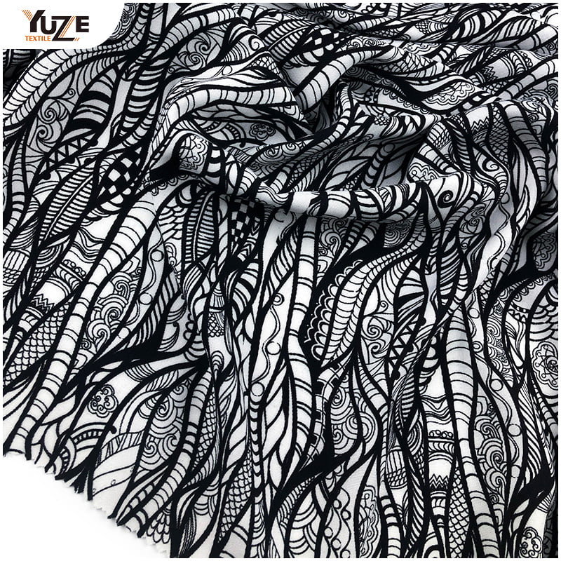 YZW-020612-33 Rayon Poplin Print